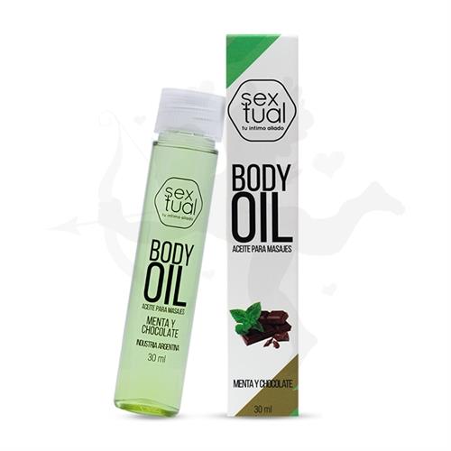 Aceite corporal gusto a menta 30ml
